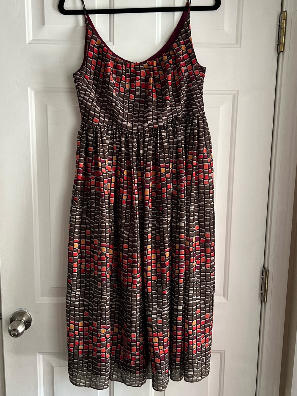 FOSSIL | (sz 4) Fossil Mosaic Midi Sundress